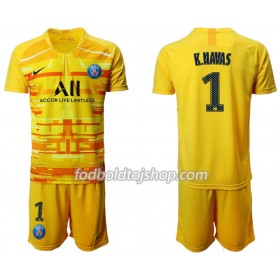 Paris Saint-Germain Målmands Fodboldsæt K NAVAS 1 Børn II 2019-20 S/S (+ Korte bukser)